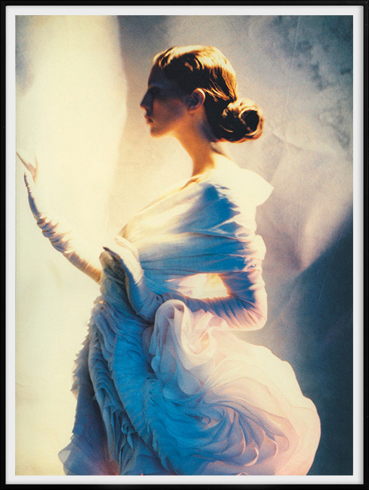 John Galliano white dress
